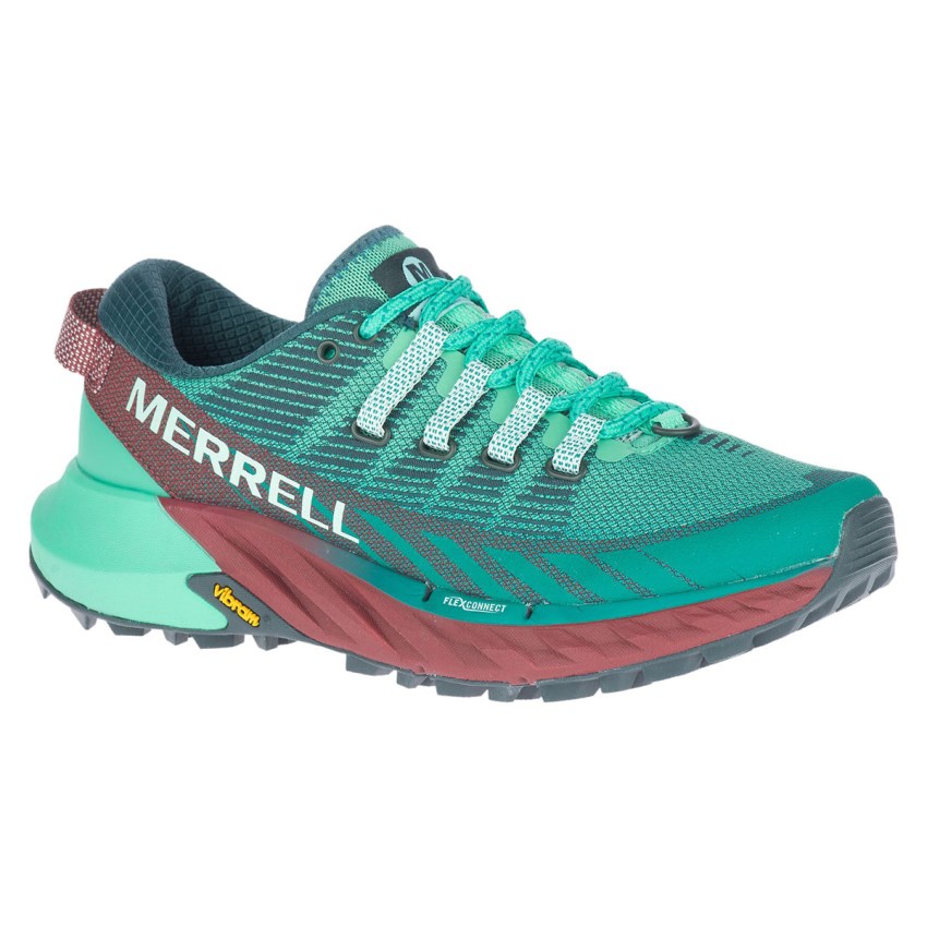 Basket Merrell Agility Peak 4 Turquoise Femme | T.B.RUPO